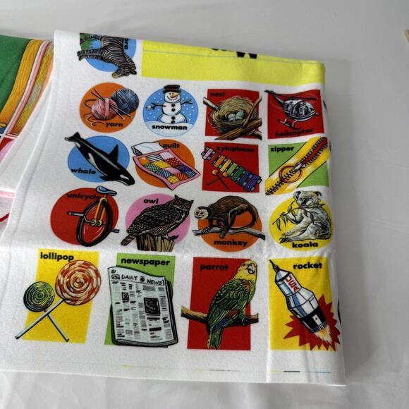 Vintage Betty Lukens Felt ABC Alphabet Kit Educational Activity Book Twelve - Picture 6 of 8